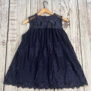 Xhilaration Crochet Sleeveless Blouse